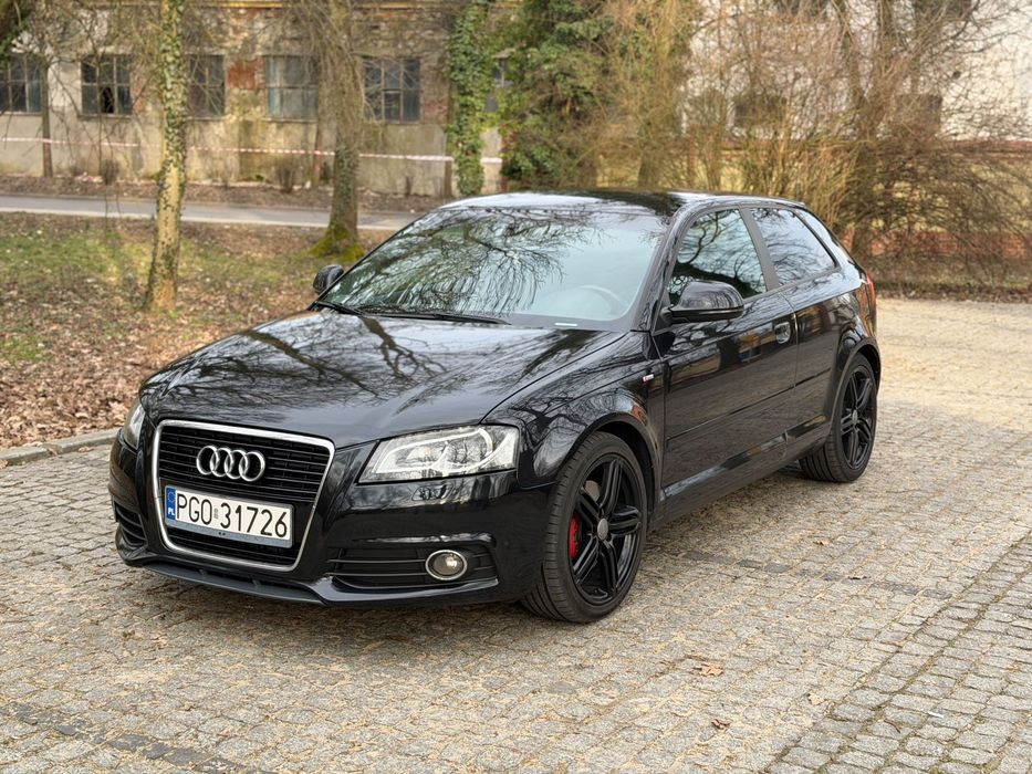 Audi A3 3-drzwiowe AUDI A3 8P 2009 S-LINE 2.0 TDI 170 km AUTOMAT