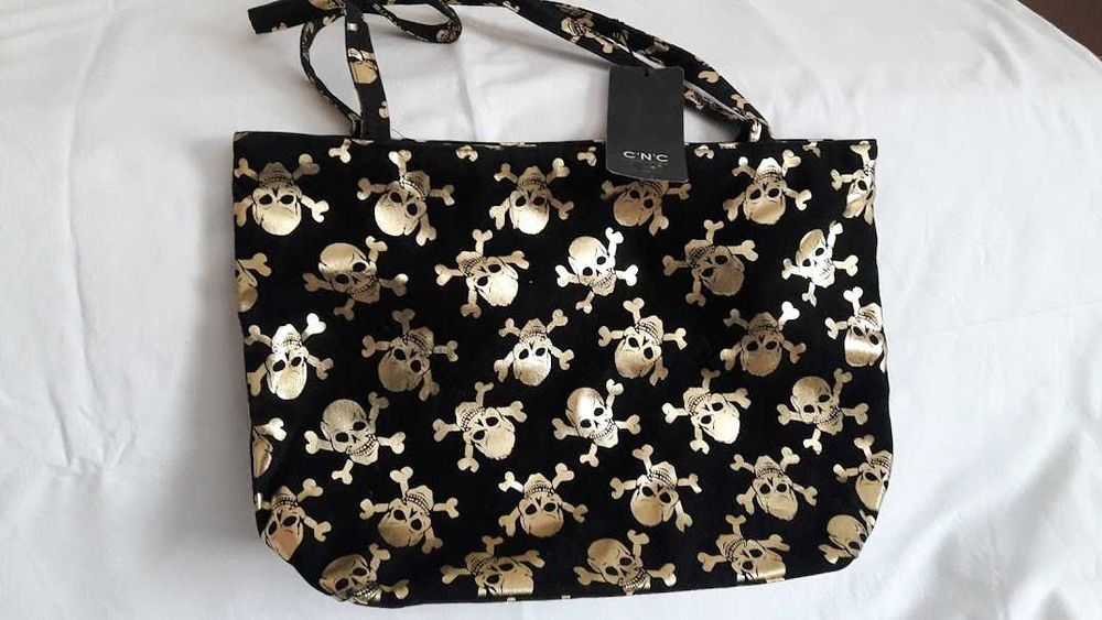 Молодiжна сумка з черепами C.N.C.