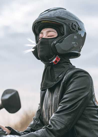 Тонка літня балаклава ROCKBROS LF8112 для вело/мото вітрозахисна