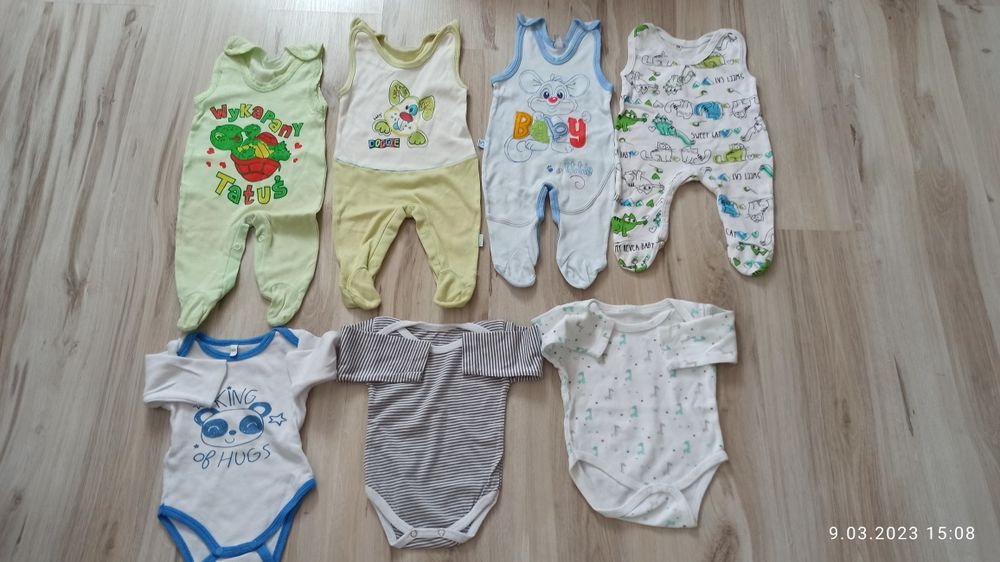 Ubranka dla chłopca 56-62