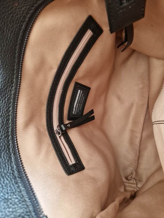 Torebka ze skóry naturalnej Gianni Chiarini