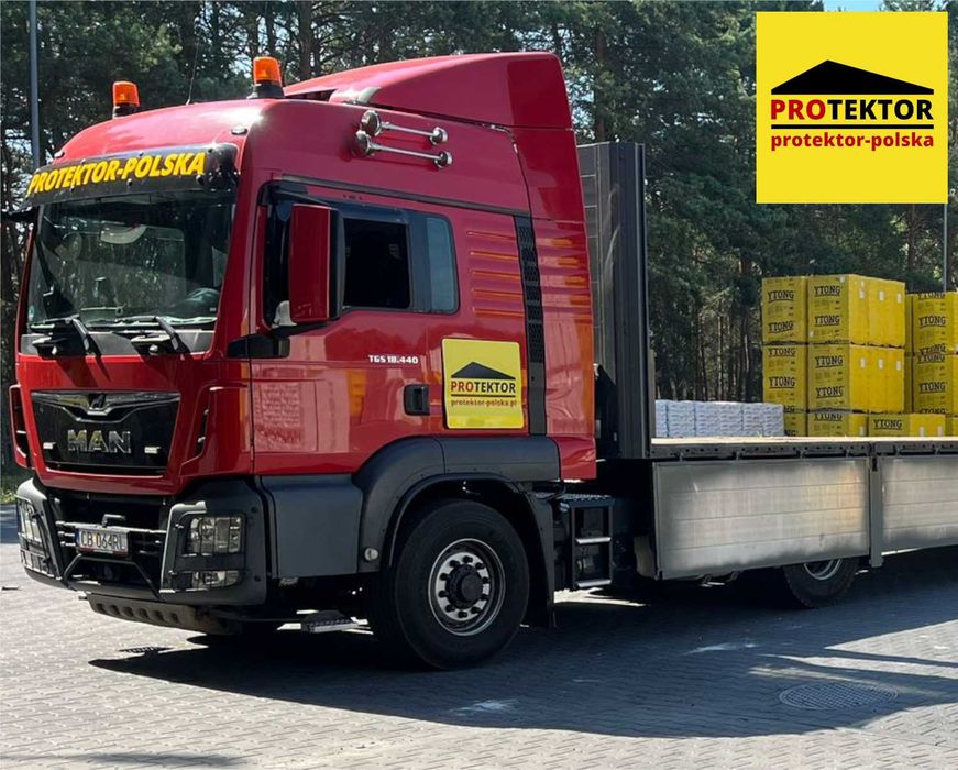 TRANSPORT spedycja logistyka dostawa rozładunek wózek widłowy TIR HDS