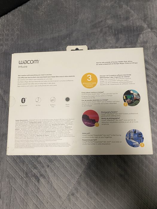 Mesa digitalizadora Wacom intuos M