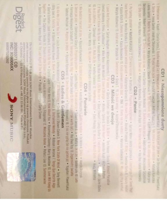 Piosenki do słuchania we dwoje cd 5 nowe