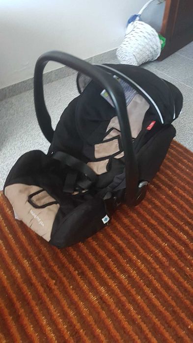 KIT Carrinho de bebé + Ovo + Alcofa + Cobertura de chuva