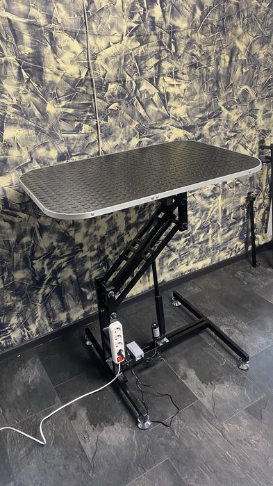 Стіл с електропідьемником для грумінгу,стол электртческий для стрижки