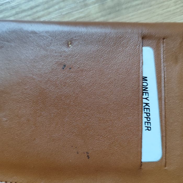 Portfel męski ze skóry naturalnej