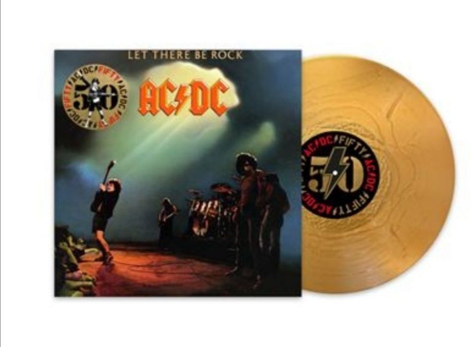 AC DC Let there be Rock Vinil 33'novo. 50 Anniversary