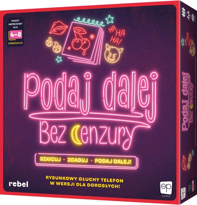 Podaj Dalej! Bez Cenzury. Rebel. Nowy Produkt