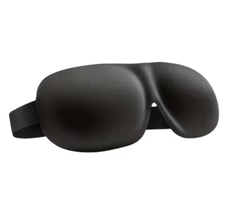 Маска для сна черная