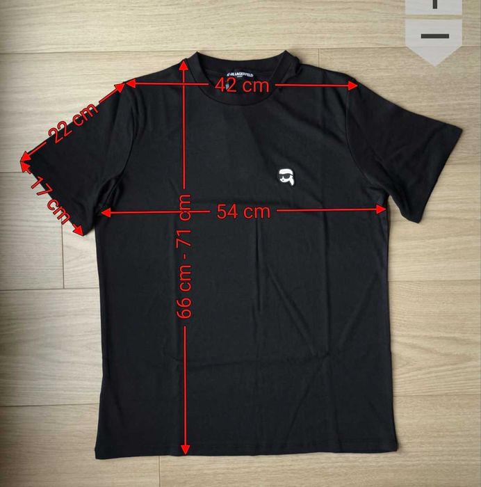 T-shirt Karl Lagerfeld Ikonik L | Czarna