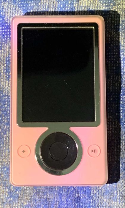 Microsoft Zune 30GB Pink + Extras - bom estado
