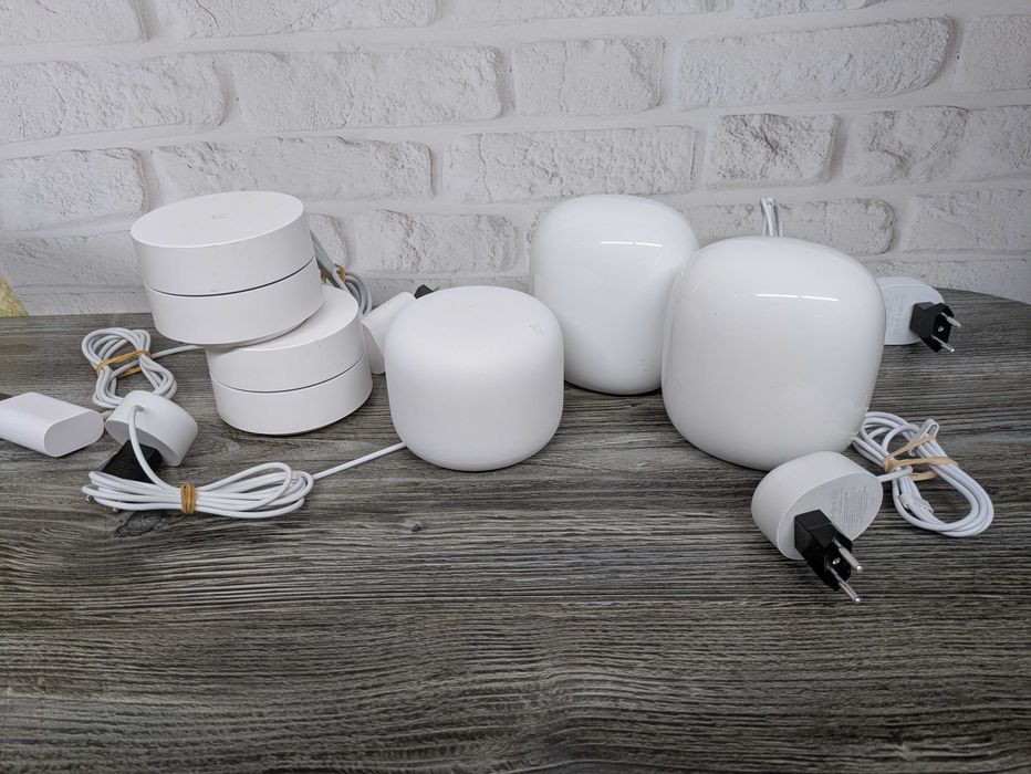 Гігабітний Роутер Google Wi-Fi AC-1304 Mesh Gigabit Ethernet / Google Nest Wifi Router H2D /