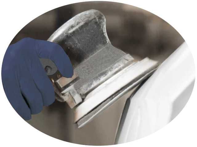 INDASA WHITE 50szt Krążek ścierny krążki ścierne na rzep 125 P 120