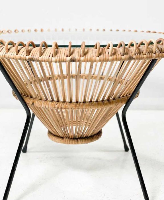 Mid Century Franco Albini vintage 1950's Mesa apoio / centro