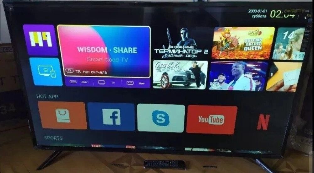 Телевизор Xiaomi 24,32,42,45,50,55 Android 15 Smart TV T2 Гарантия 3 г