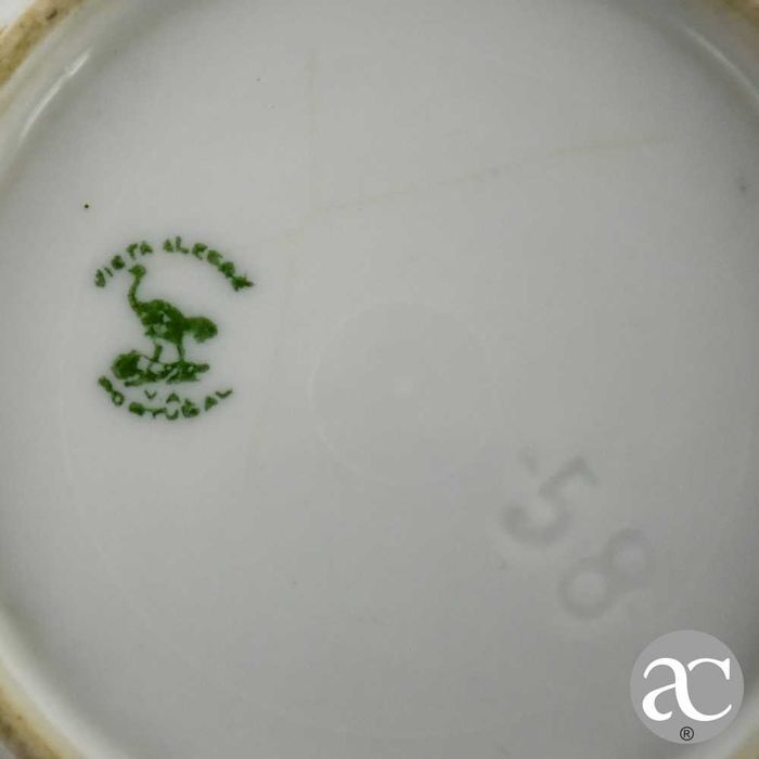 Prato de doce em porcelana Vista Alegre, circa 1900