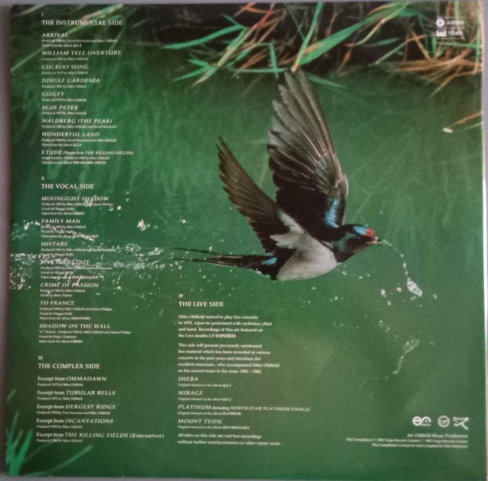 Mike Oldfield - - - - - The Complete Mike Oldfield - - - - - 2 X LP