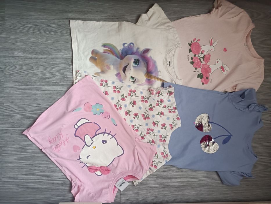 Bluzeczki rozmiar 128