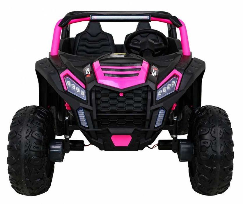 Mocny Buggy ATV Racing na akumulator 4x200W A032 Różowy