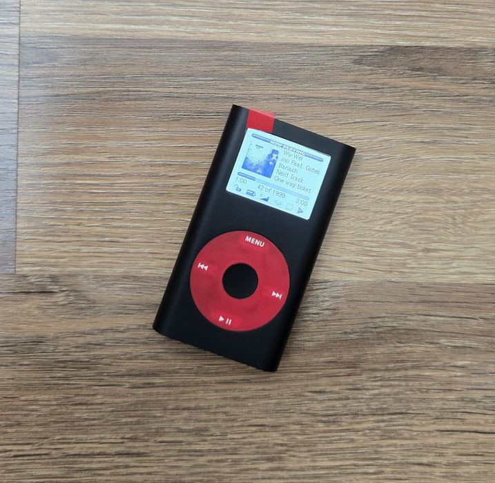 iPod Mini 2. generacji Custom Mod – 128 GB | U2 Style | Wolfson DAC | Rockbox
