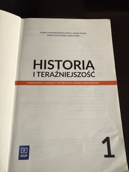 Historia i teraźniejszość 1