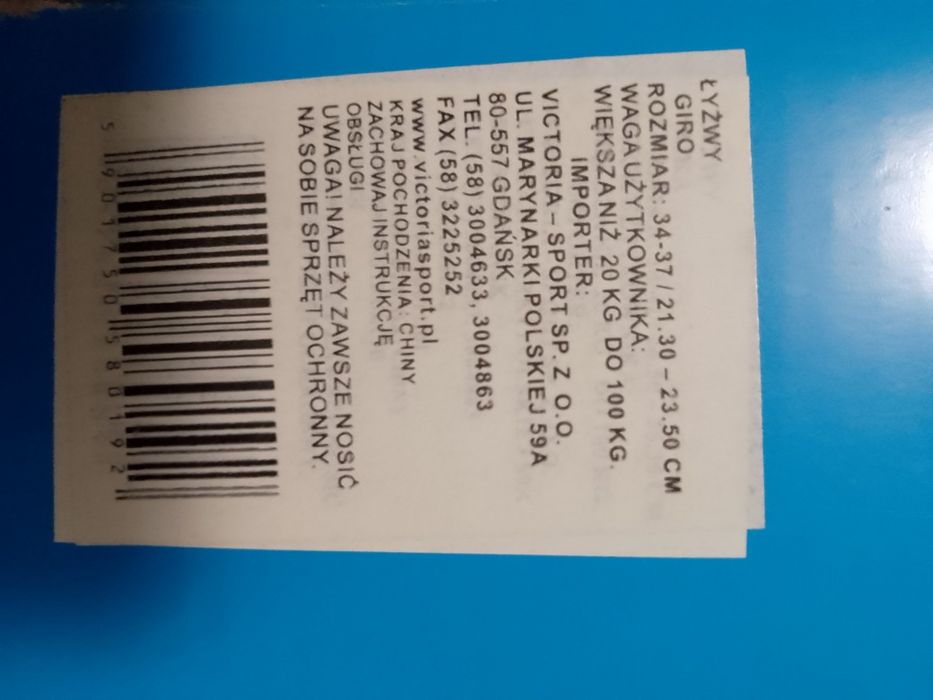 Łyżwy powerblade 34-37