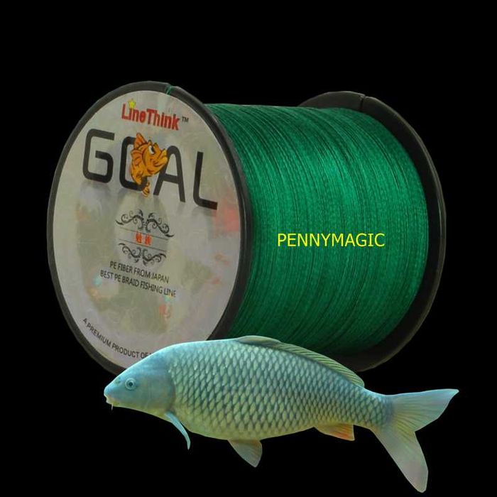 Plecionka  Goal 1000m 0,25 0,30 0,35 0,40 mm zielona karp sum