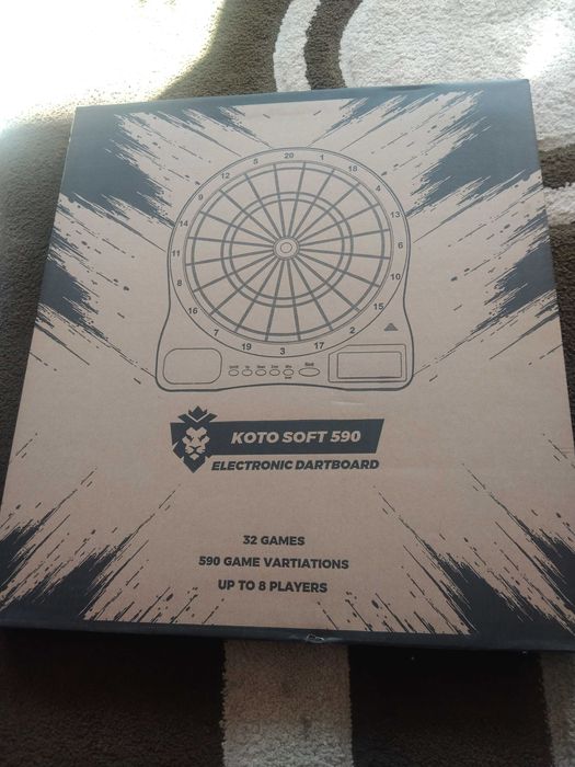 Koto soft 590 32 games tarcza elektroniczna OKAZJA nowa prezent rzutki