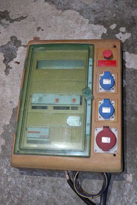 Quadro elétrico para obra