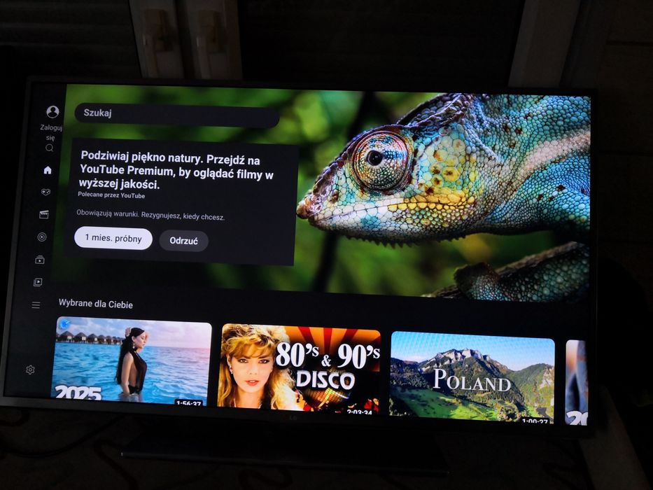 Telewizor marki LG 42 cali Smart TV WiFi YouTube pilot