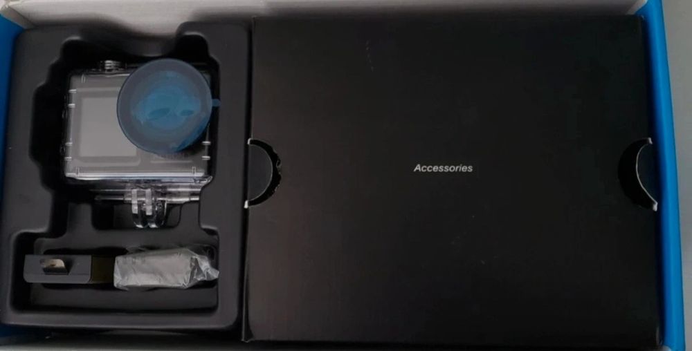 Câmera de ação subaquática 4K 60FPS - À prova d'água, vlogging, gravaç