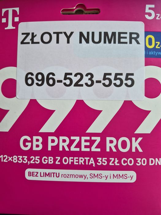 Złoty numer Starter T-Mobile