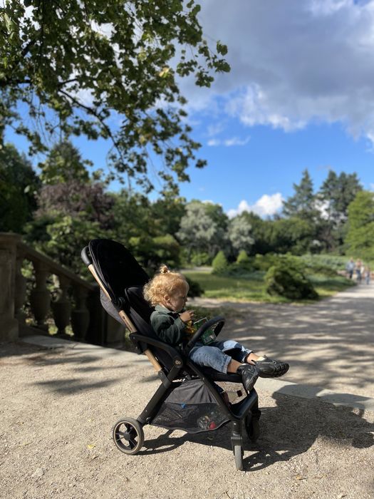 Прогулянкова коляска Kinderkraft Apino Raven Black