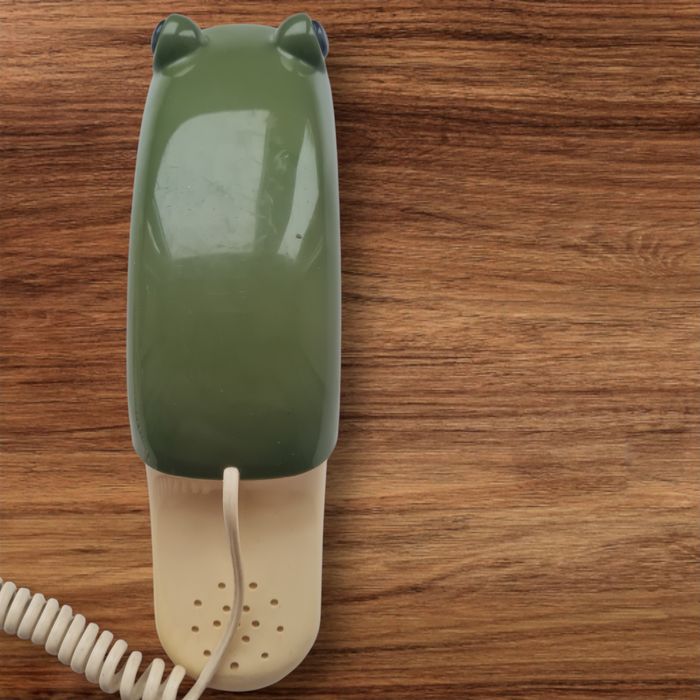 Вінтажний,колекційний  телефон-розкладчка Crusader Frog 1980-х років