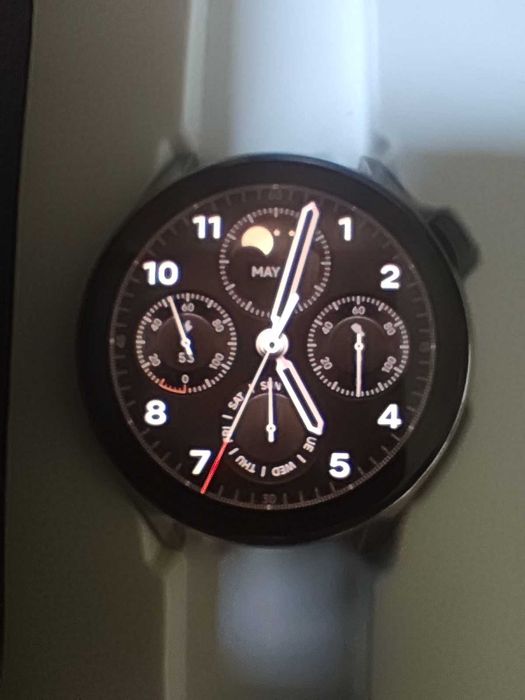 Zegarek Xiaomi watch 1 pro srebrny 2 paski + kabel