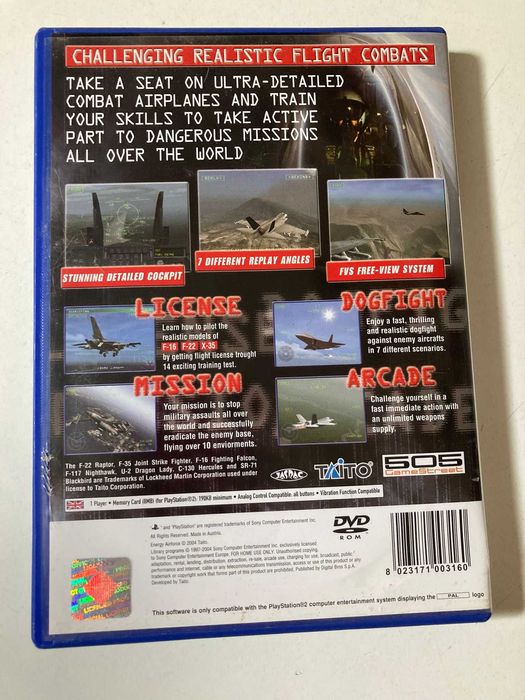 PS2 - Energy Airforce