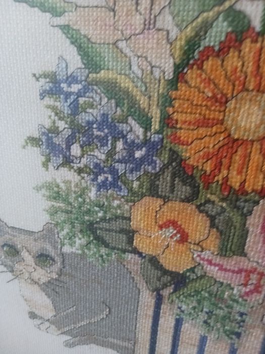 Quadro em ponto cruz