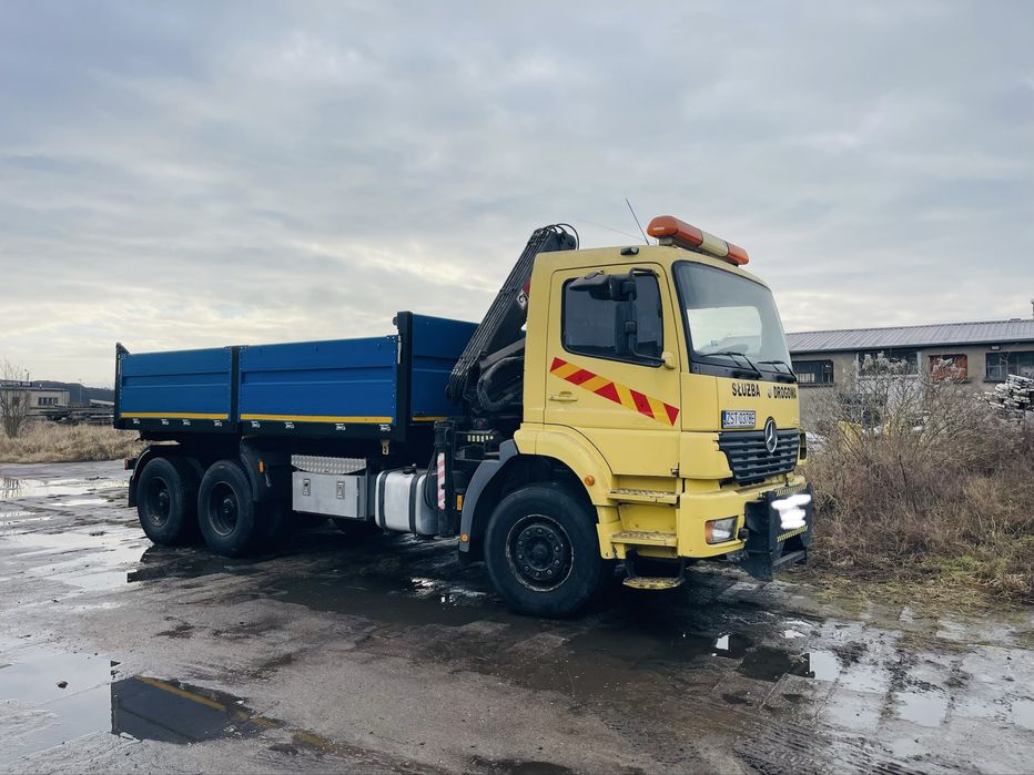 Wywrotka  HDS specjalny  Mercedes atego 2003 r.