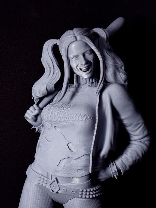 Duża Figurka Harley Quinn - 55cm- wydruk 3d