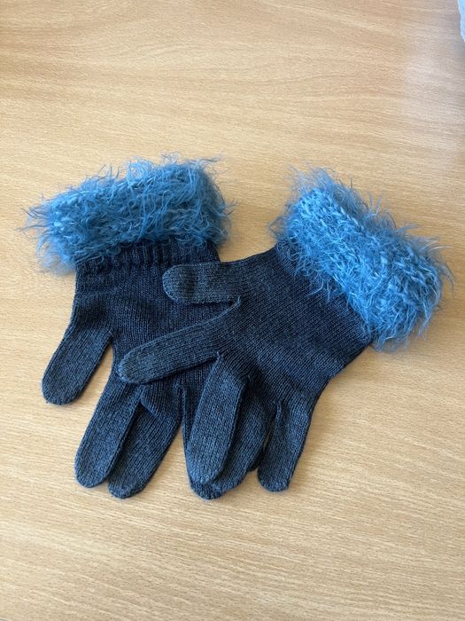 Luvas novas cor petróleo