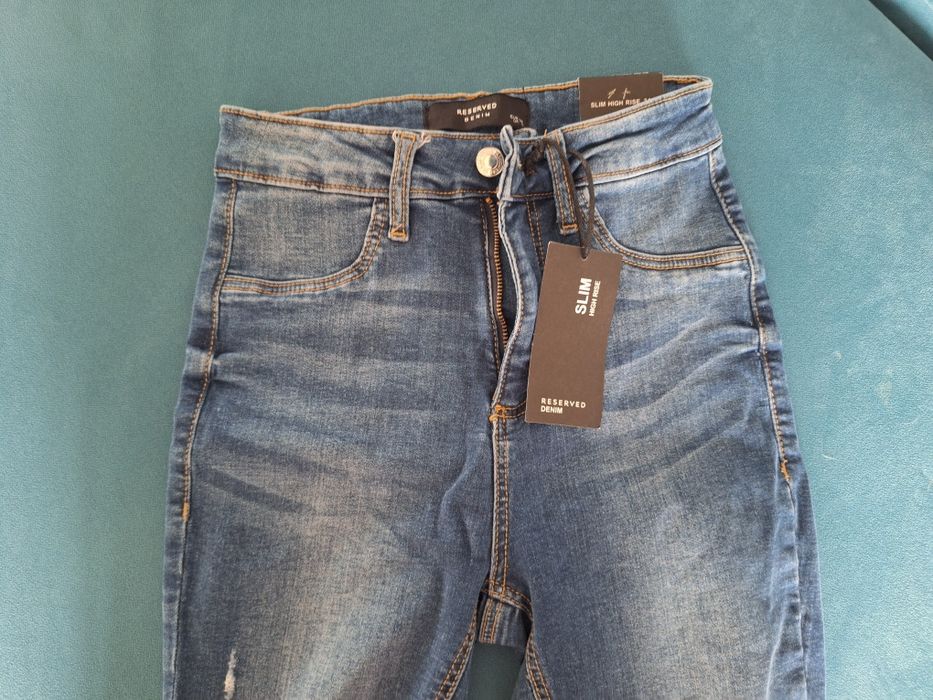 Jeansy damskie Reserved Rozm. 34