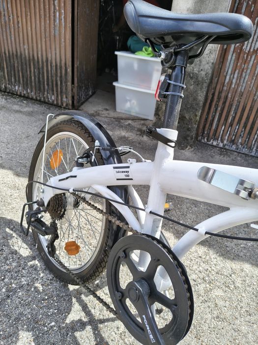 Bicicleta eayscral takeaway 100 quase sem uso