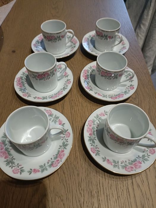 Conjunto de chávena para café