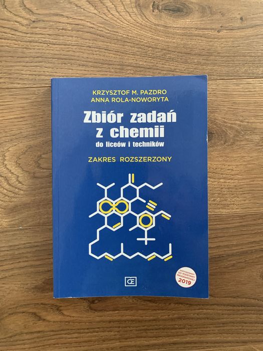 Zbiór zadań CHEMIA dla liceum i technikum