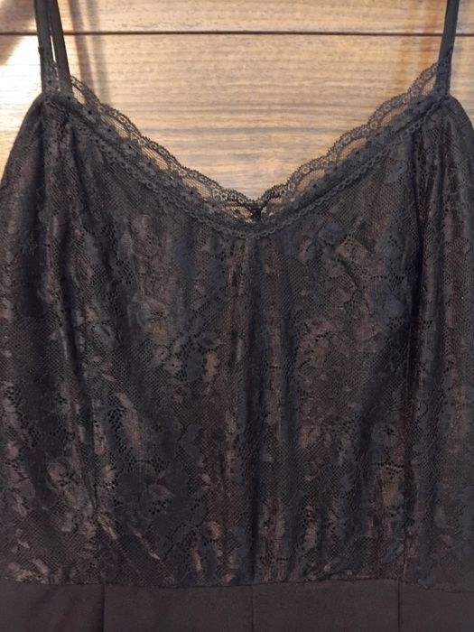 Sukienka/spodnium  letnie XL extra czarny