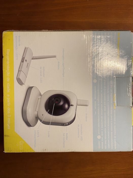 Monitor de bebe com visão noturna