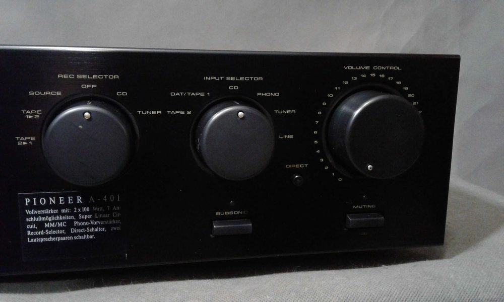 PIONEER A-401, wysoki model