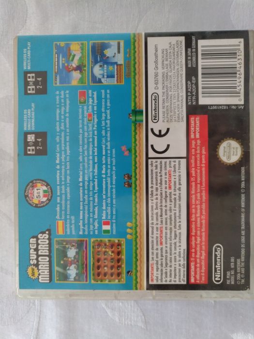 Jogo super mario nintendo ds