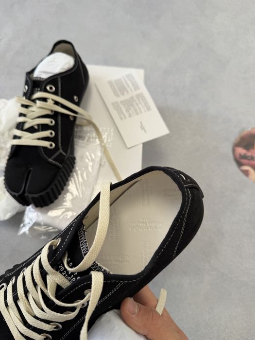 кеды Maison margiela tabi black 37 38 39 40 41 42 43 44 45